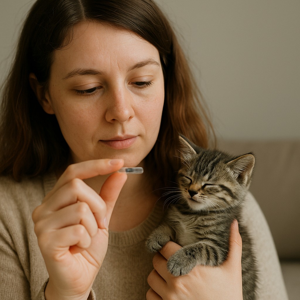 Quando implantar microchip em filhotes de gato