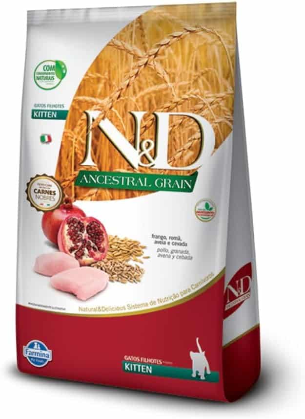 N&D Ancestral Grain gatos Filhotes – 1,5 kg