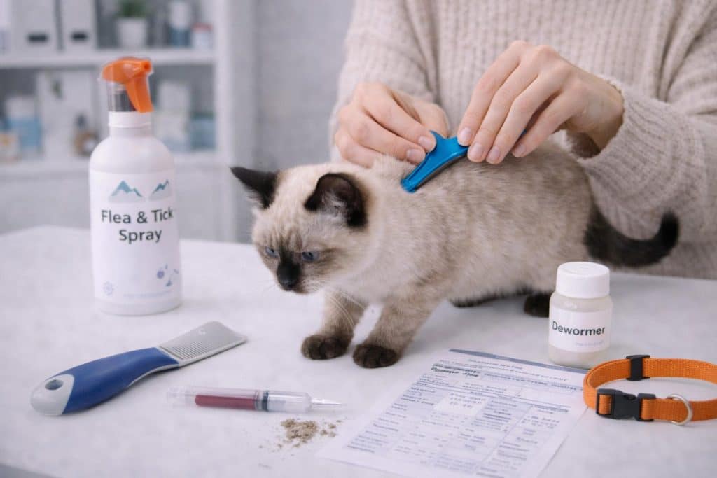 Controle de pulgas e carrapatos: rotina de saúde preventiva