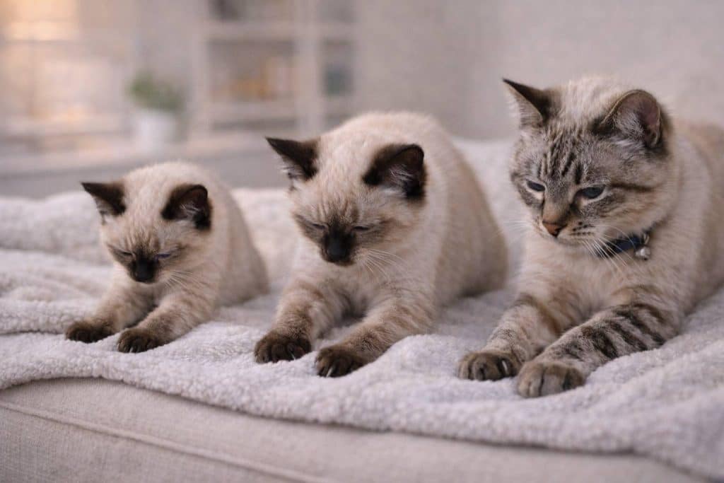 Desenvolvimento: quando o instinto de filhote de gato muda no dia a dia