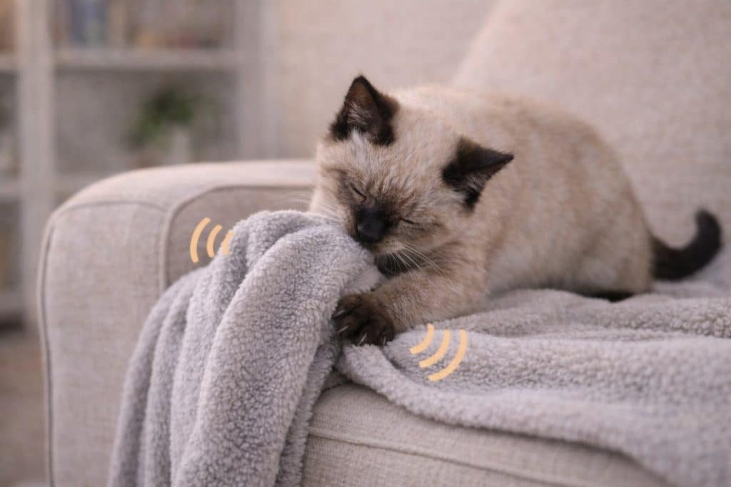 Marcação de cheiro e território no comportamento felino do seu filhote