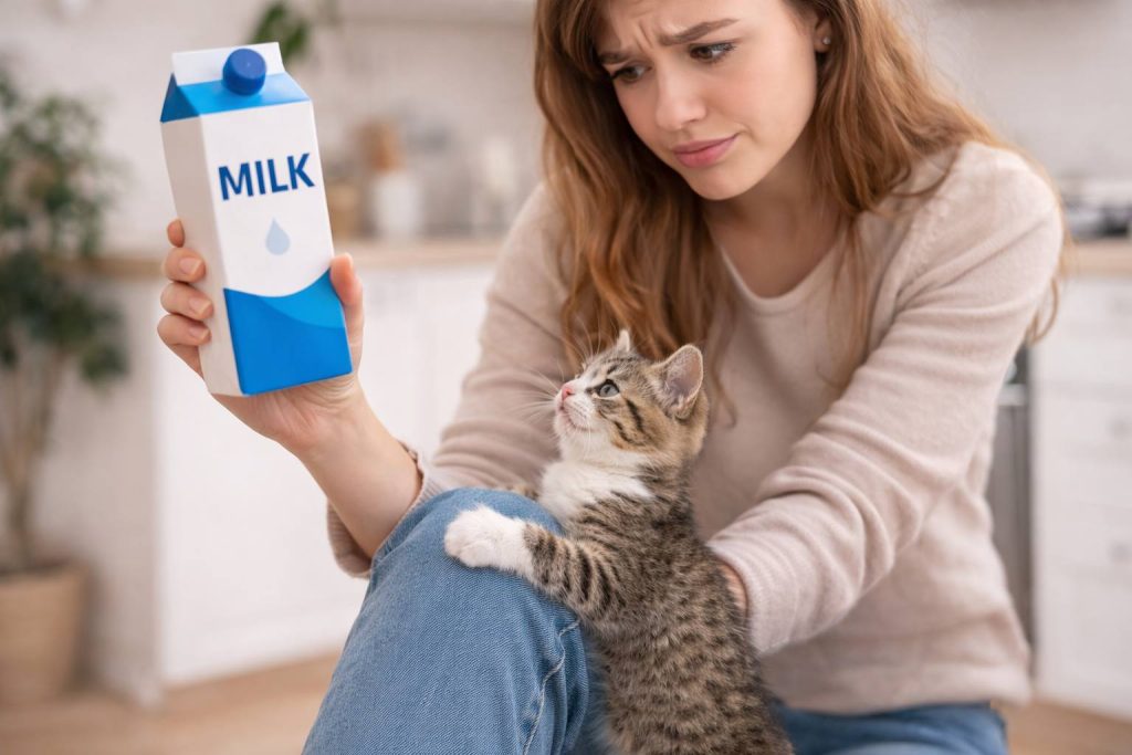 Leite de vaca, riscos e mitos sobre filhote de gato pode beber leite