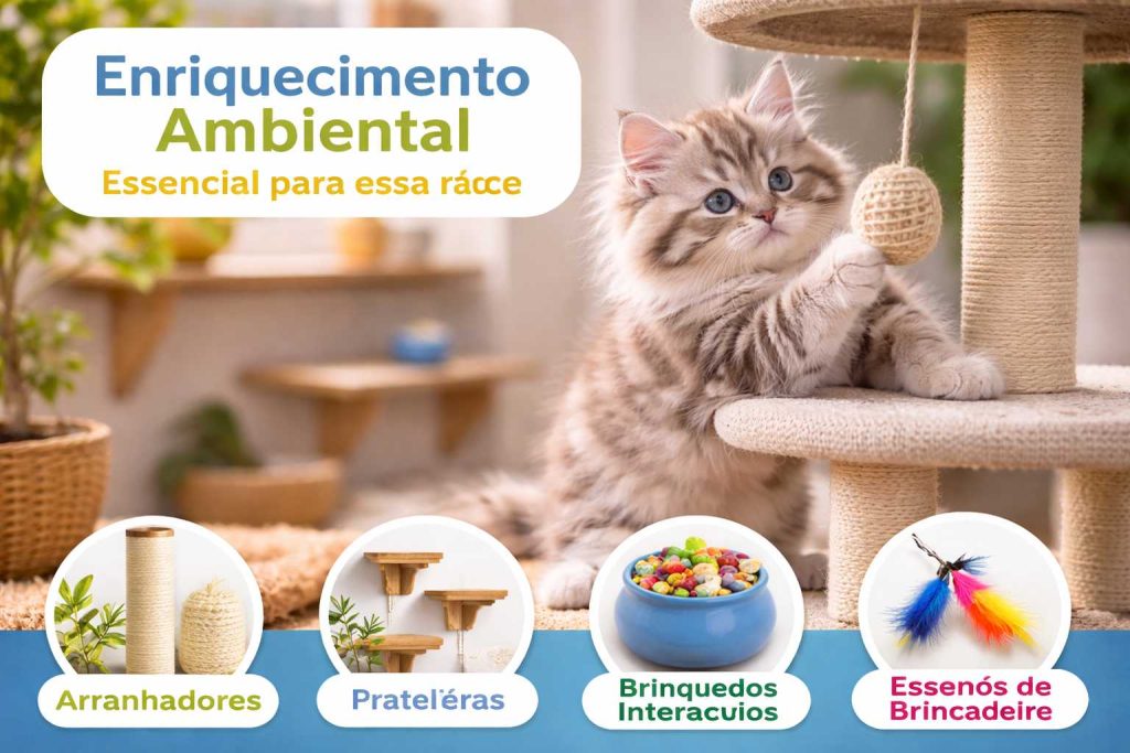 Enriquecimento ambiental: essencial para essa raça