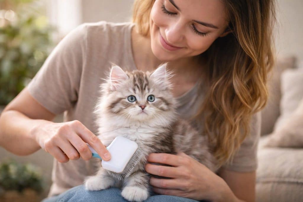 Cuidados com a pelagem do filhote